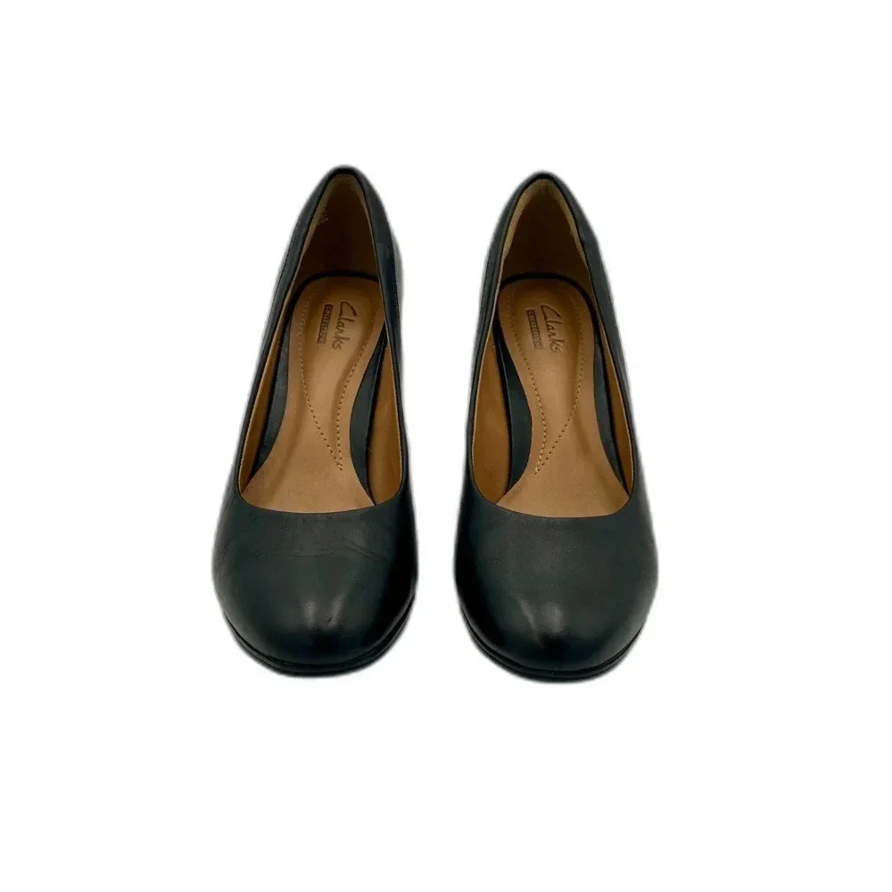 Clarks Black Women's Heels - Picture 3 of 7